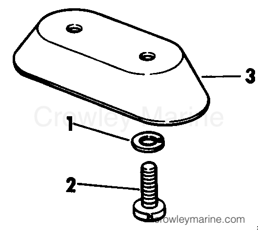 1985 Rigging Accessories - Electrical System - ZINC ANODE KIT