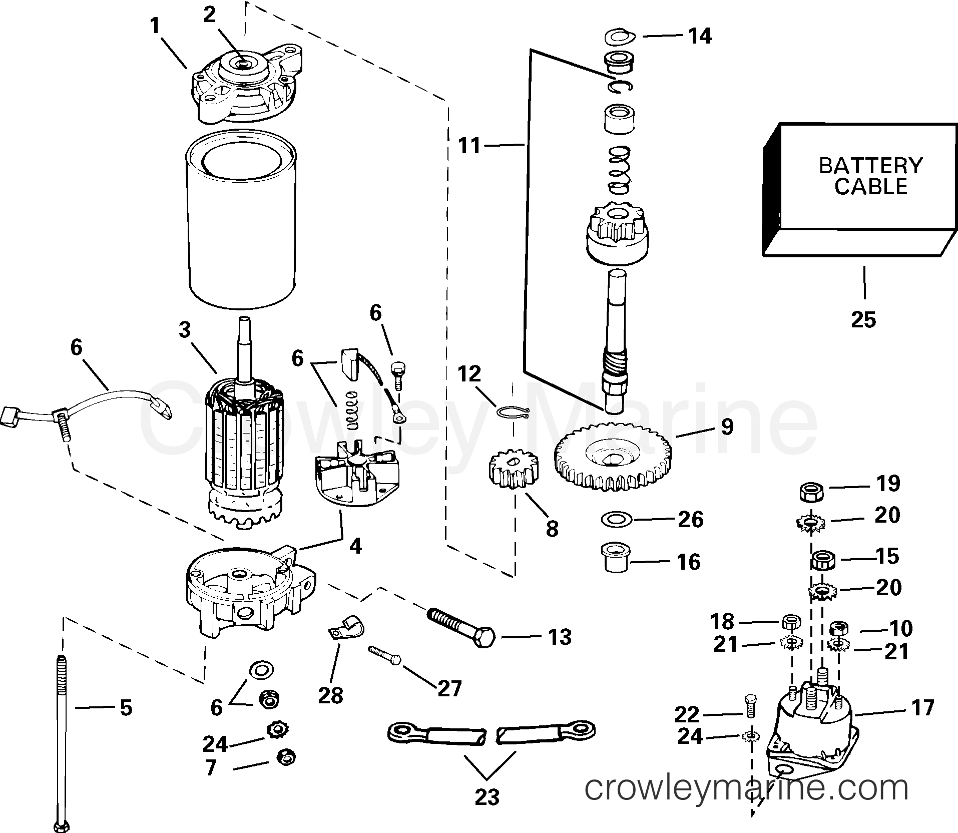 2003 Outboard 75 - E75FPLSTA - ELECTRIC STARTER