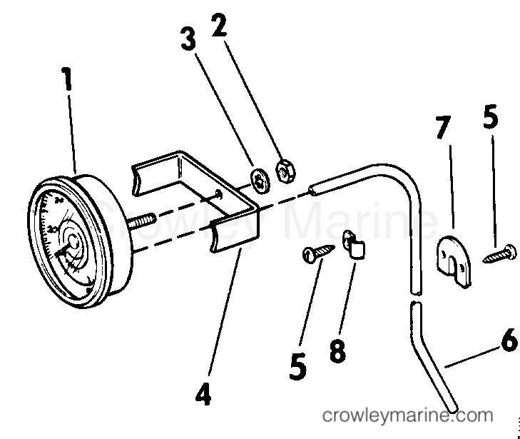 1984 Rigging Accessories - Instruments - SPEEDOMETER KITS - FLUSH MOUNT
