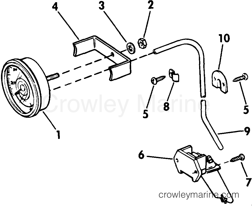 1985 Rigging Accessories - Instruments - SPEEDOMETER KITS - FLUSH MOUNT