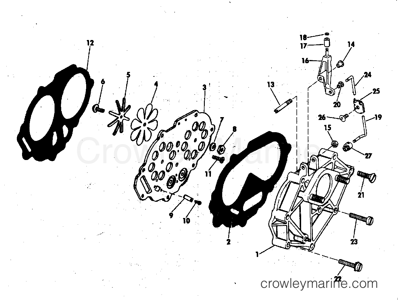 1973 Outboard 20 - 20RL73A - INTAKE MANIFOLD