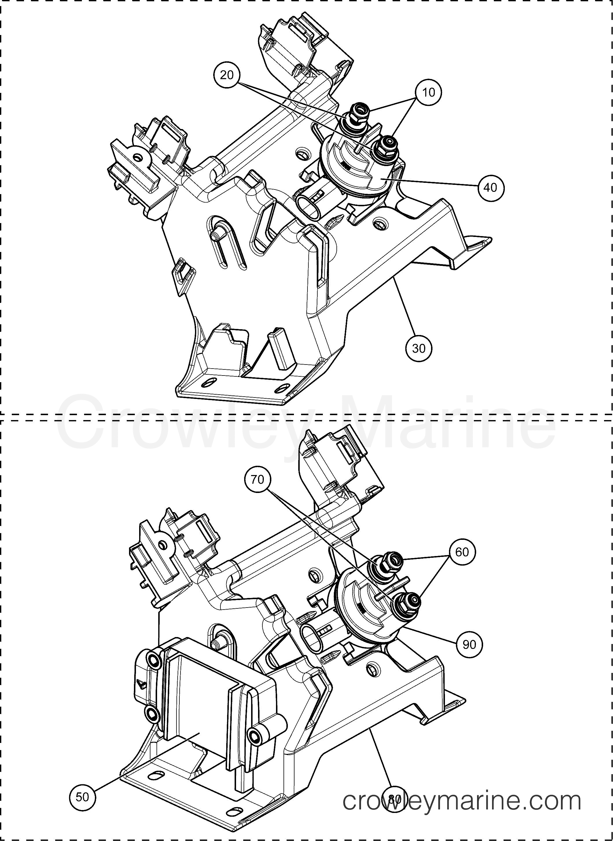 AF Powertrain 150 - 440018AFA - STARTER RELAY BRACKET
