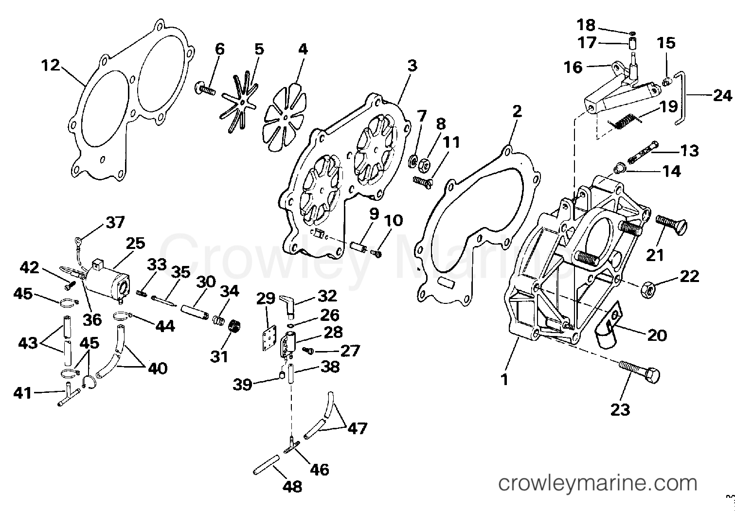 1990 Outboard 20 - J20EESB - INTAKE MANIFOLD