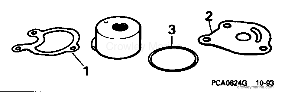 1995 Rigging Accessories - Miscellaneous - CHROME PUMP KITS 3 & 4 MODELS