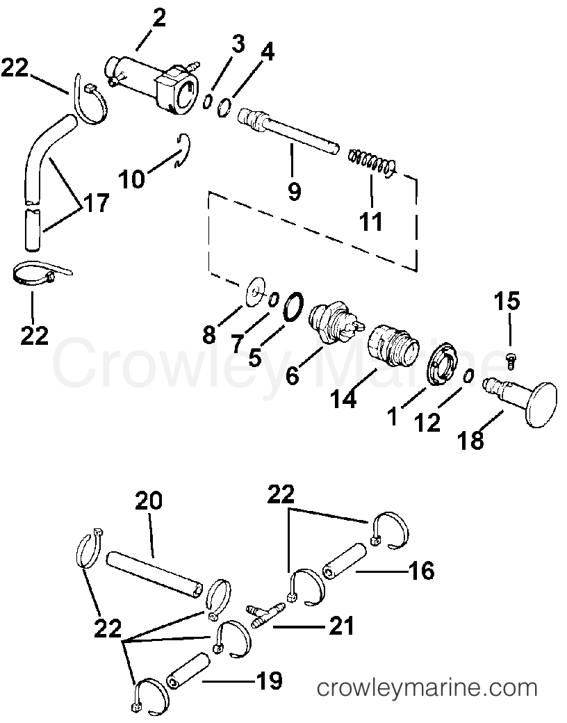 2003 Outboard 40 - J40RSTD - PRIMER SYSTEM