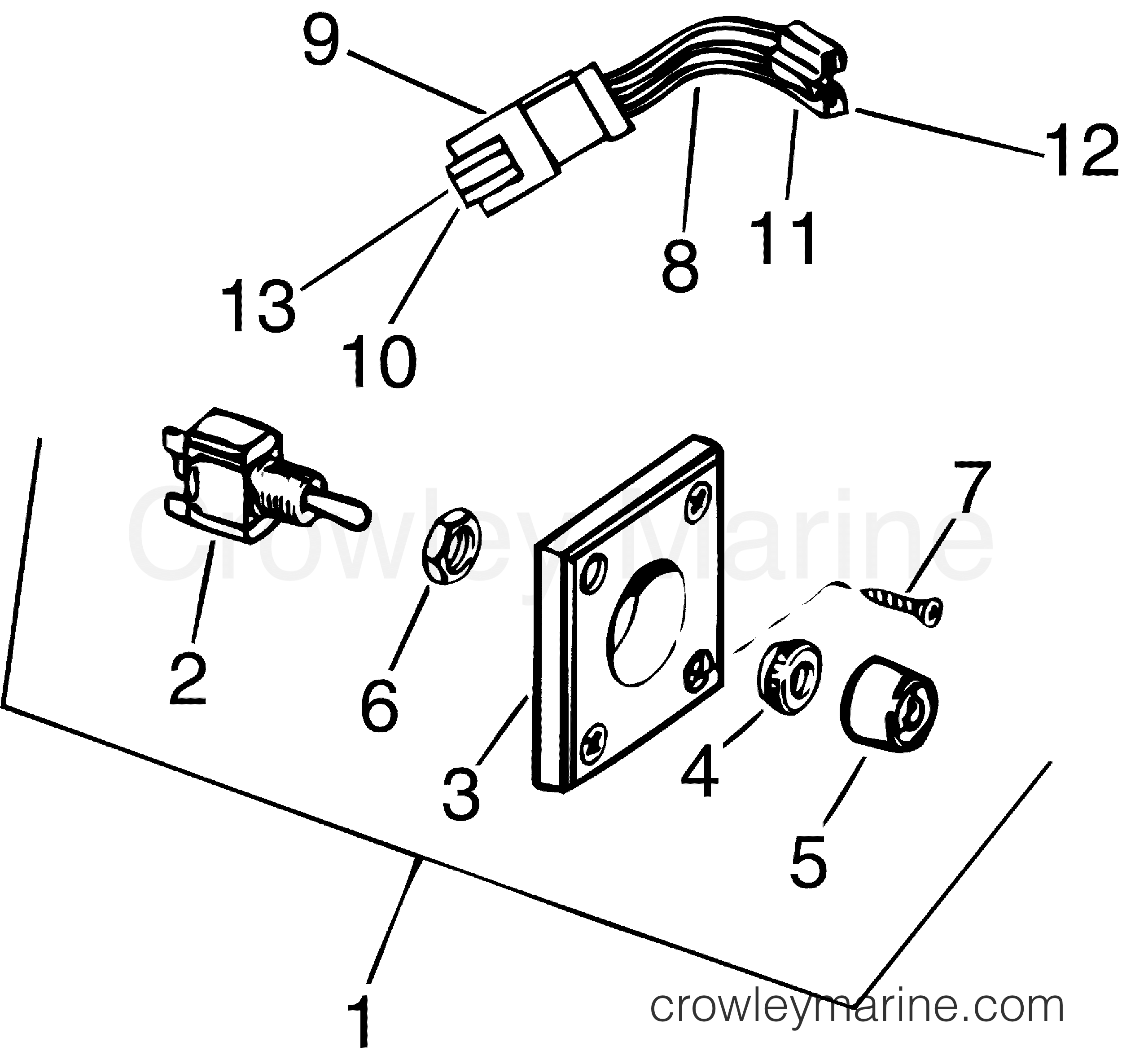 2005-2010 Rigging Accessories - Instruments - TRIM/TILT SWITCH - SYSTEMCHECK