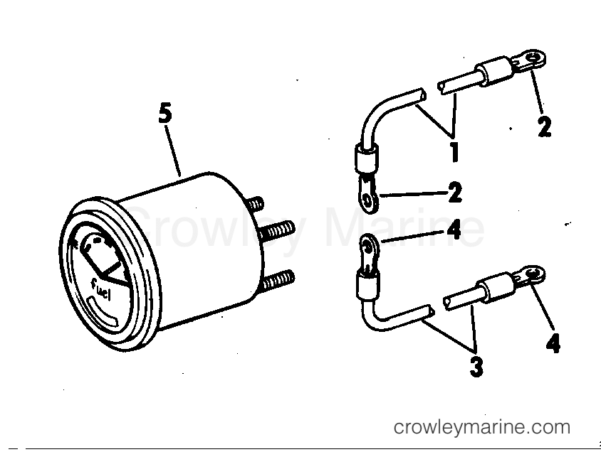 1972 Rigging Accessories - Instruments - FUEL GAUGE KIT