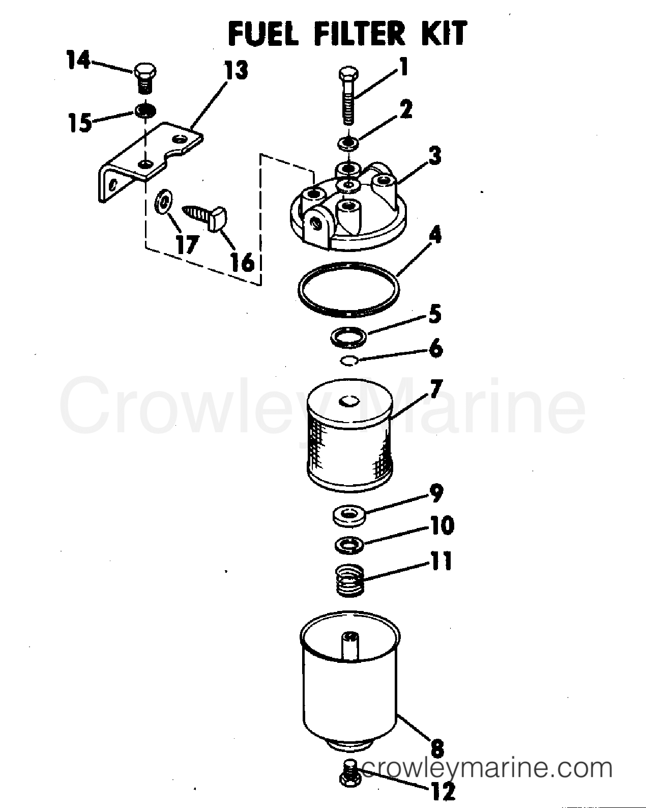 1978 Rigging Accessories - Fuel System - FUEL FILTER KIT