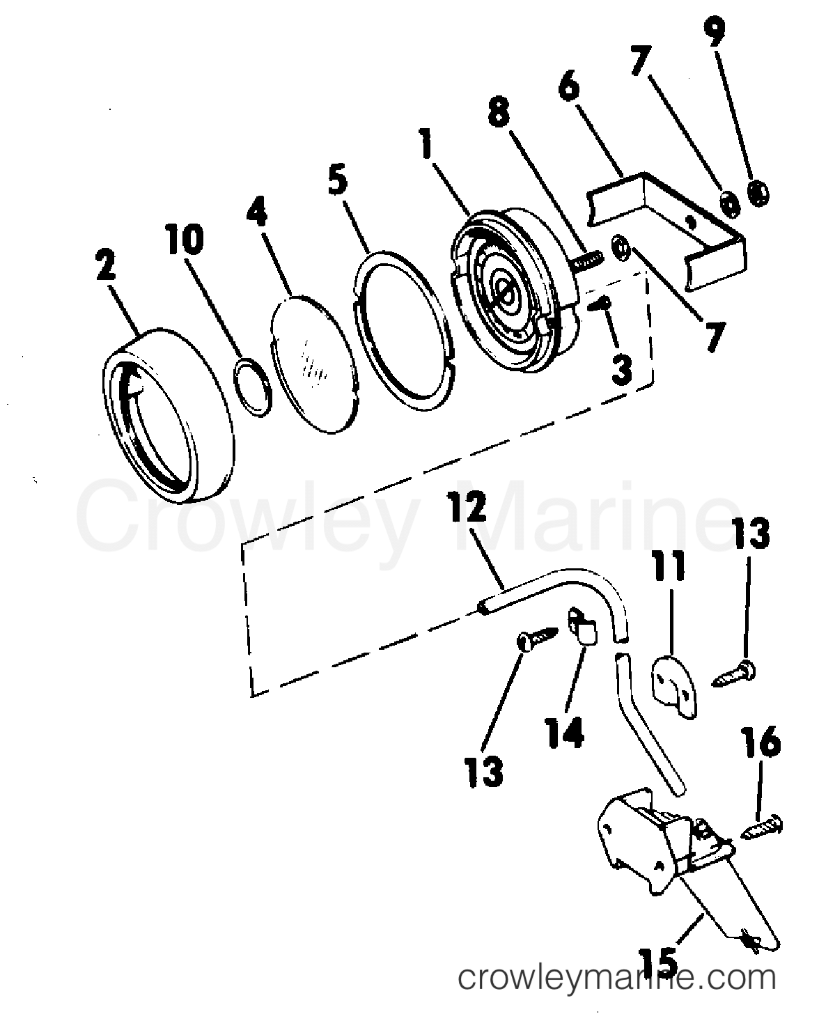 1983 Rigging Accessories - Instruments - SPEEDOMETER KIT - SUN SHIELD