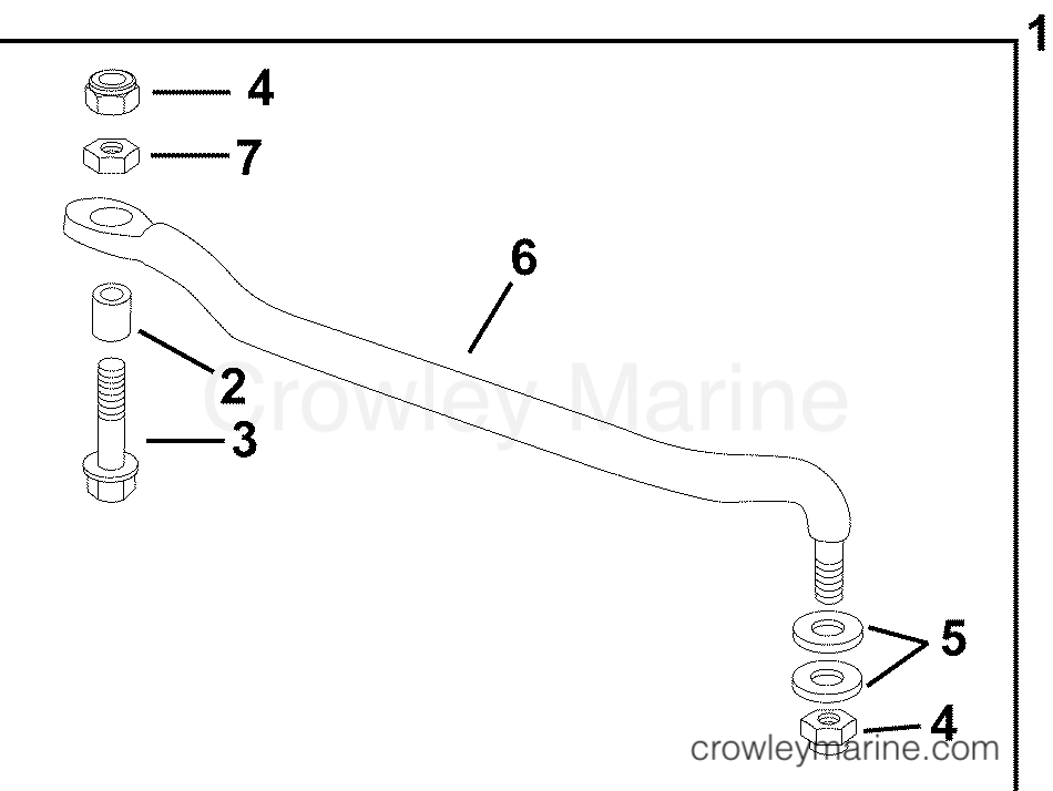 2004 Outboard 50 - E50DPLSRC - STEERING CONNECTOR KIT