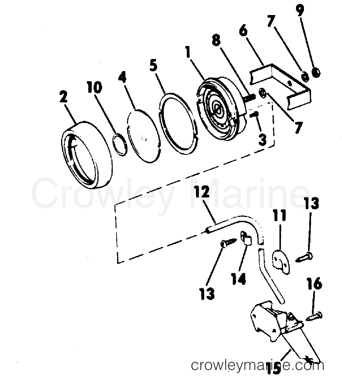 1982 Rigging Accessories - Instruments - SPEEDOMETER KIT - SUN SHIELD