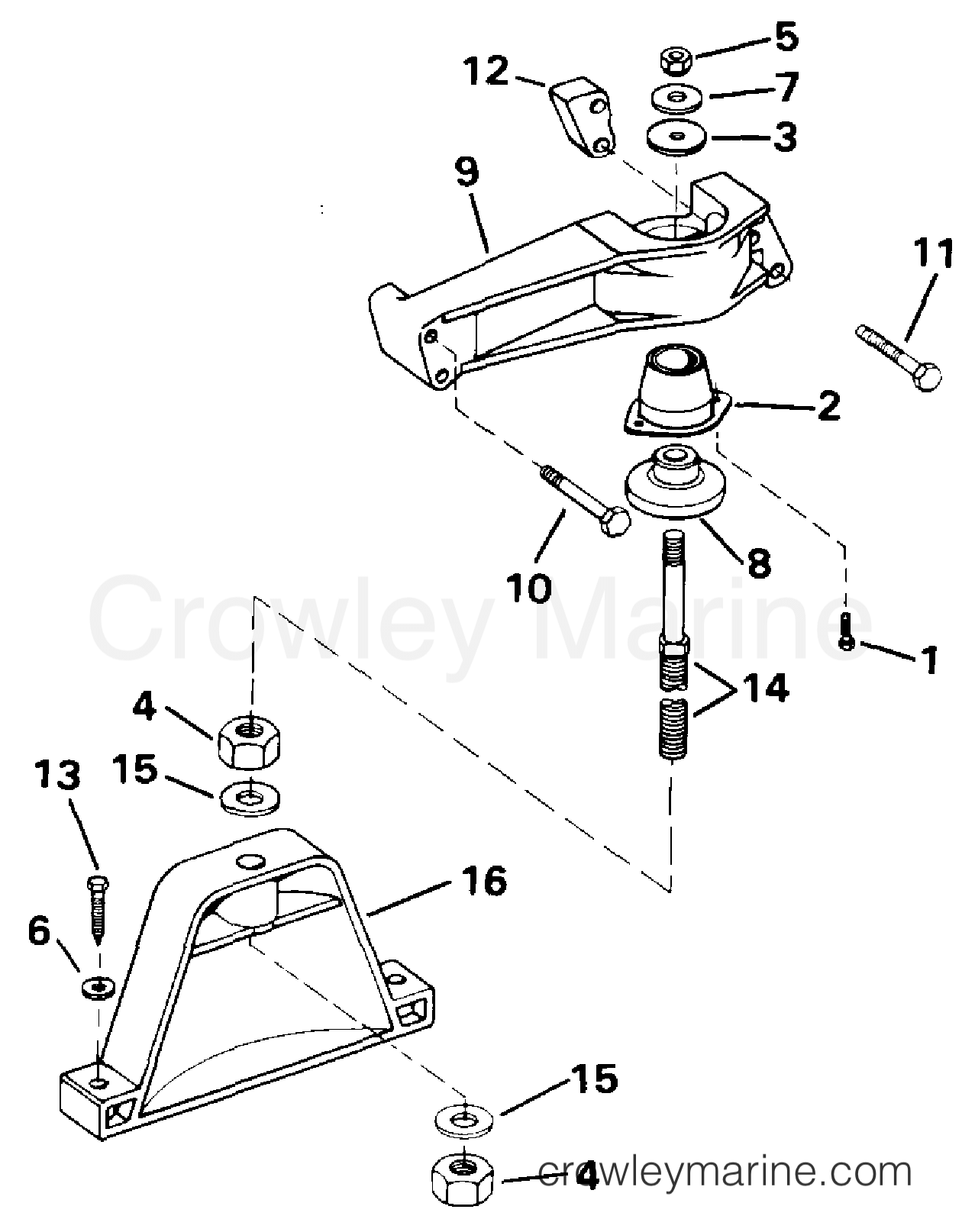 1994 Stern Drive 3 - 302DCMMDA - FRONT MOUNT