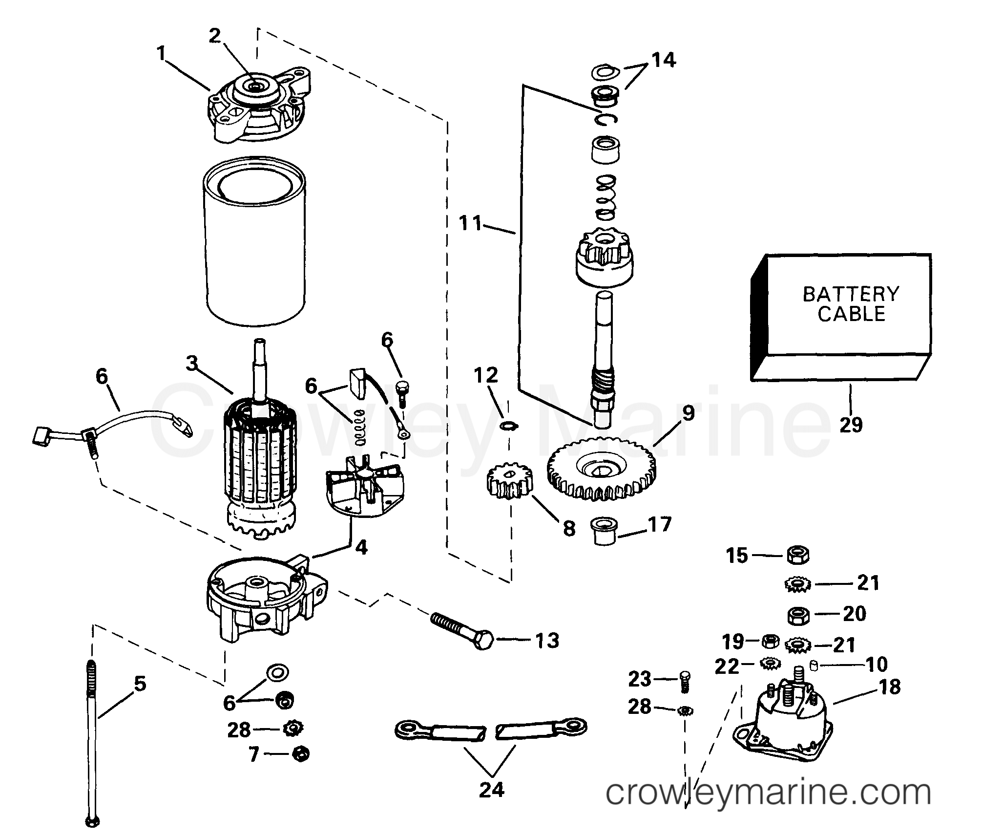 1999 Outboard 150 - E150FCXEEA - ELECTRIC STARTER