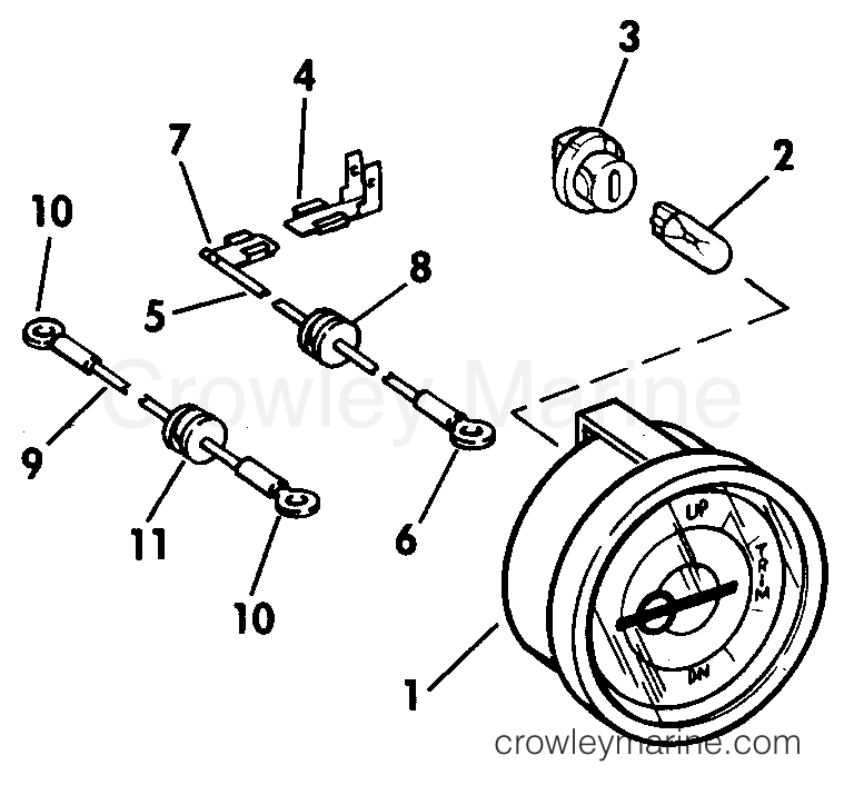 1986 Rigging Accessories - Instruments - TRIM POSITION INDICATOR GAUGE KIT