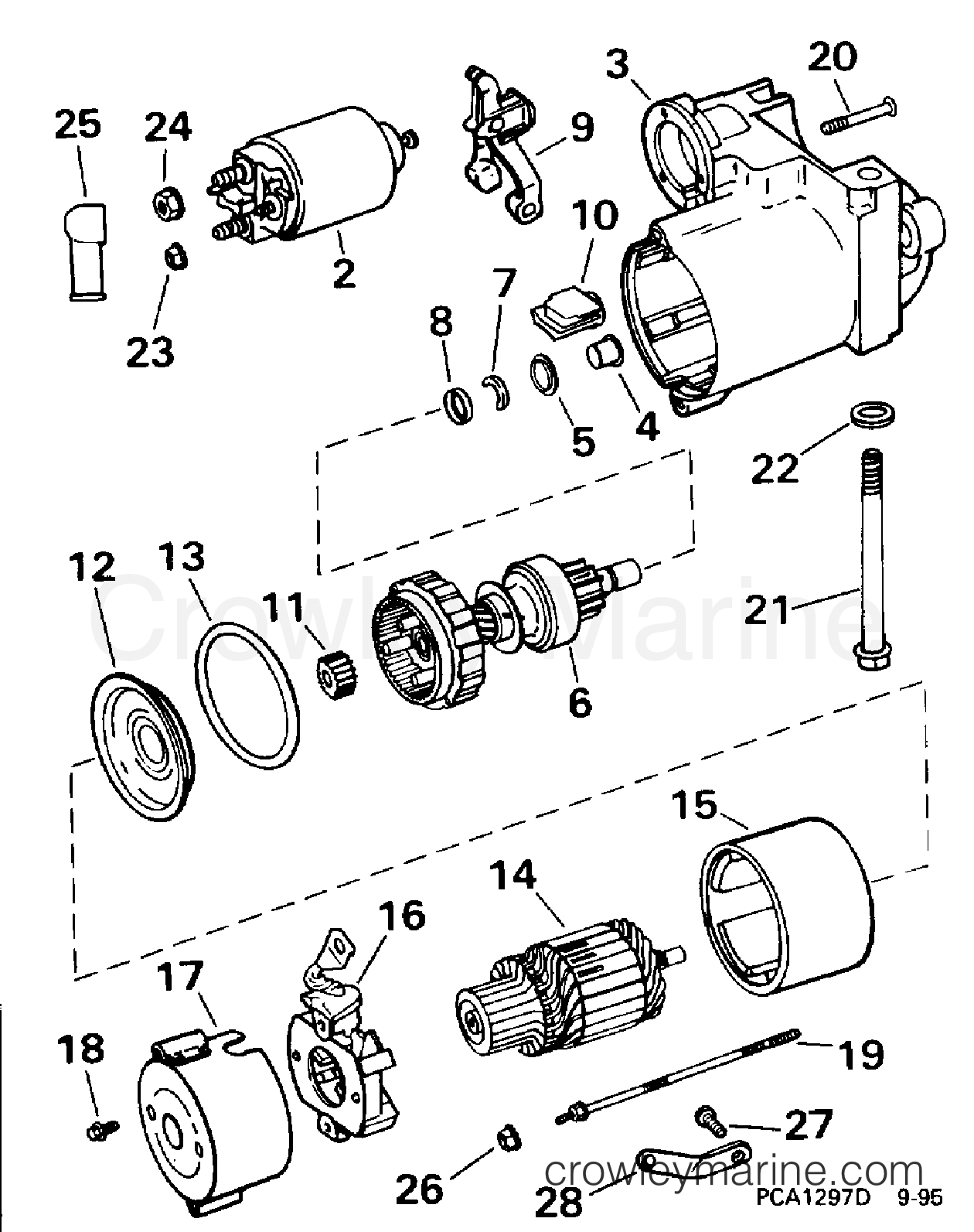 1996 Stern Drive 3 - 302CMNCS - STARTER