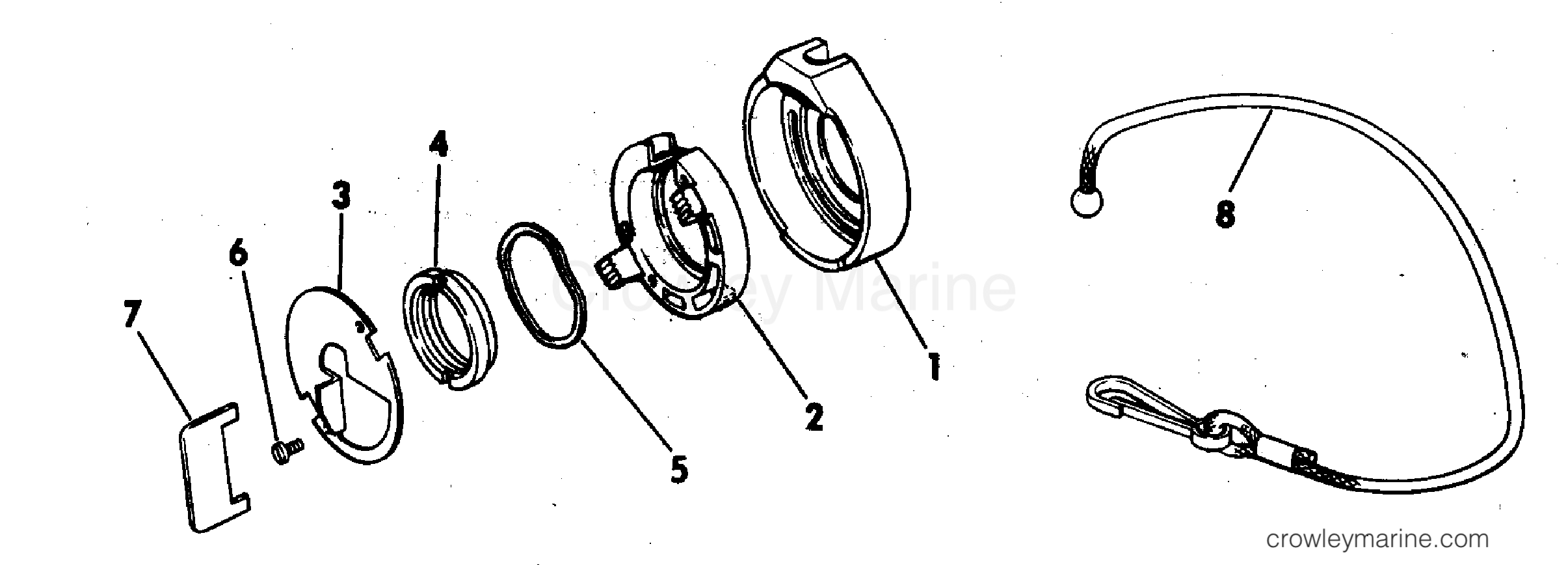1977 Rigging Accessories - Miscellaneous - EMERGENCY IGNITION STOP SWITCH