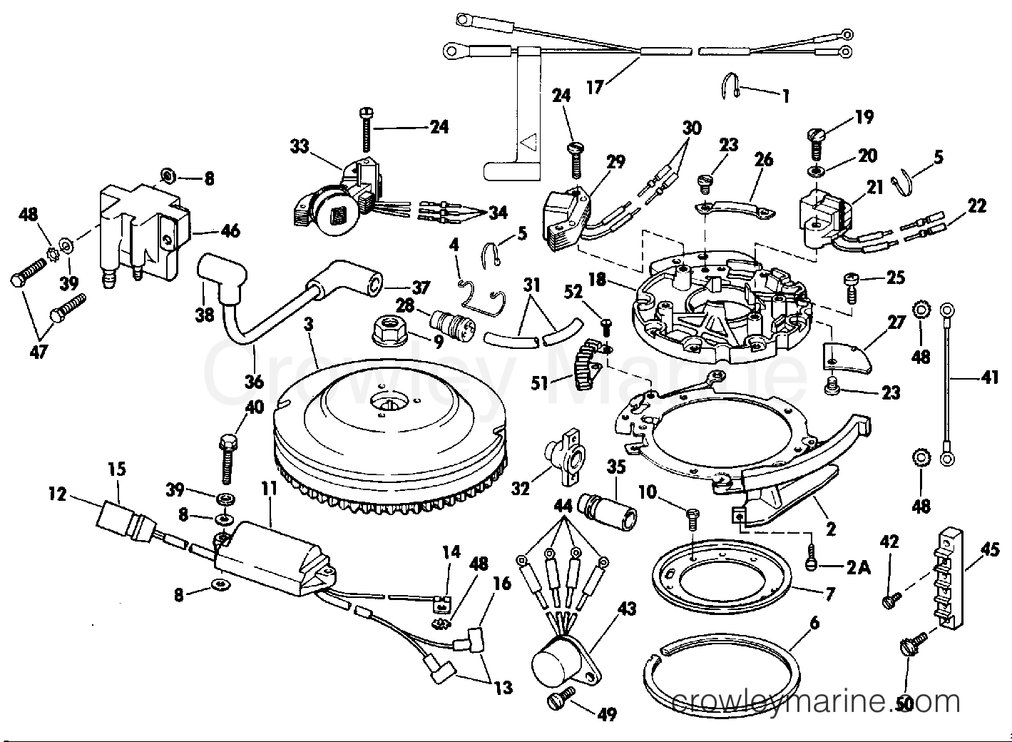 1988 Outboard 8 - J8SRLCCS - IGNITION