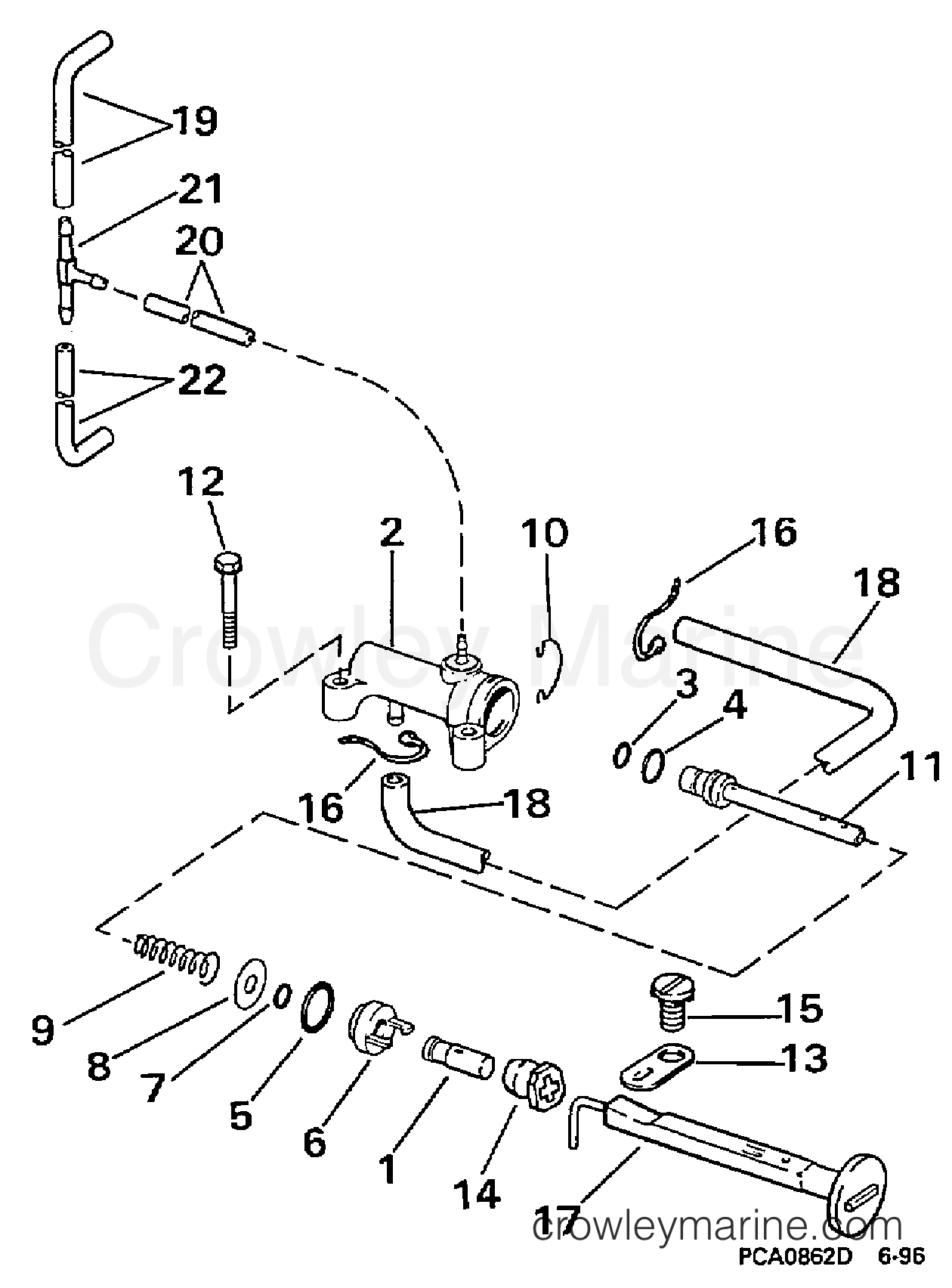 1997 Outboard 40 - SJ40RPYB - PRIMER SYSTEM