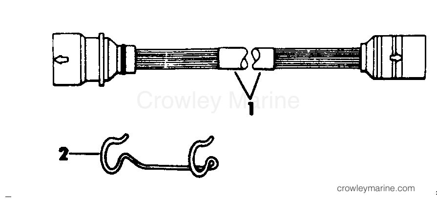1979 Rigging OMC Stern Drive - All Models - EXTENSION HARNESS-INSTRUMENTS