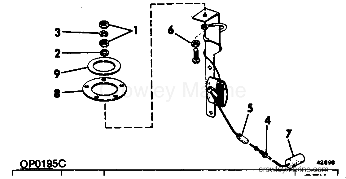 1982 Rigging Accessories - Fuel System - FUEL LEVEL SENDING UNIT KIT