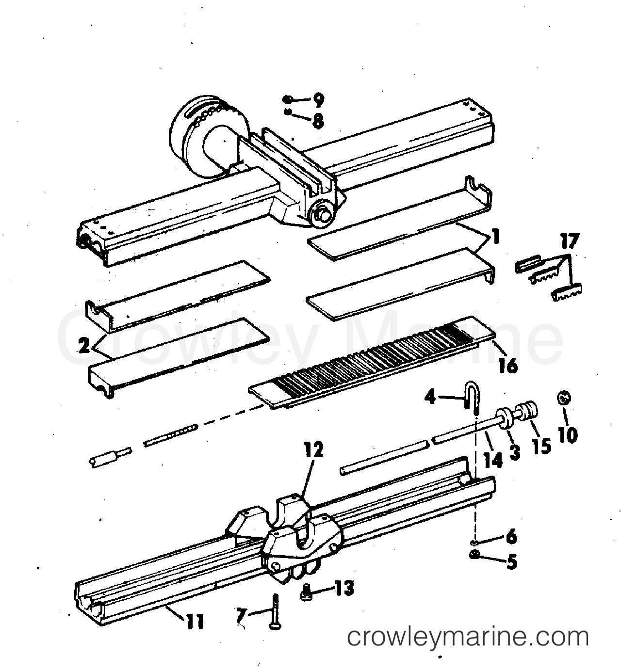 1973 Rigging Accessories - Steering - OVER-UNDER ADAPTER KIT