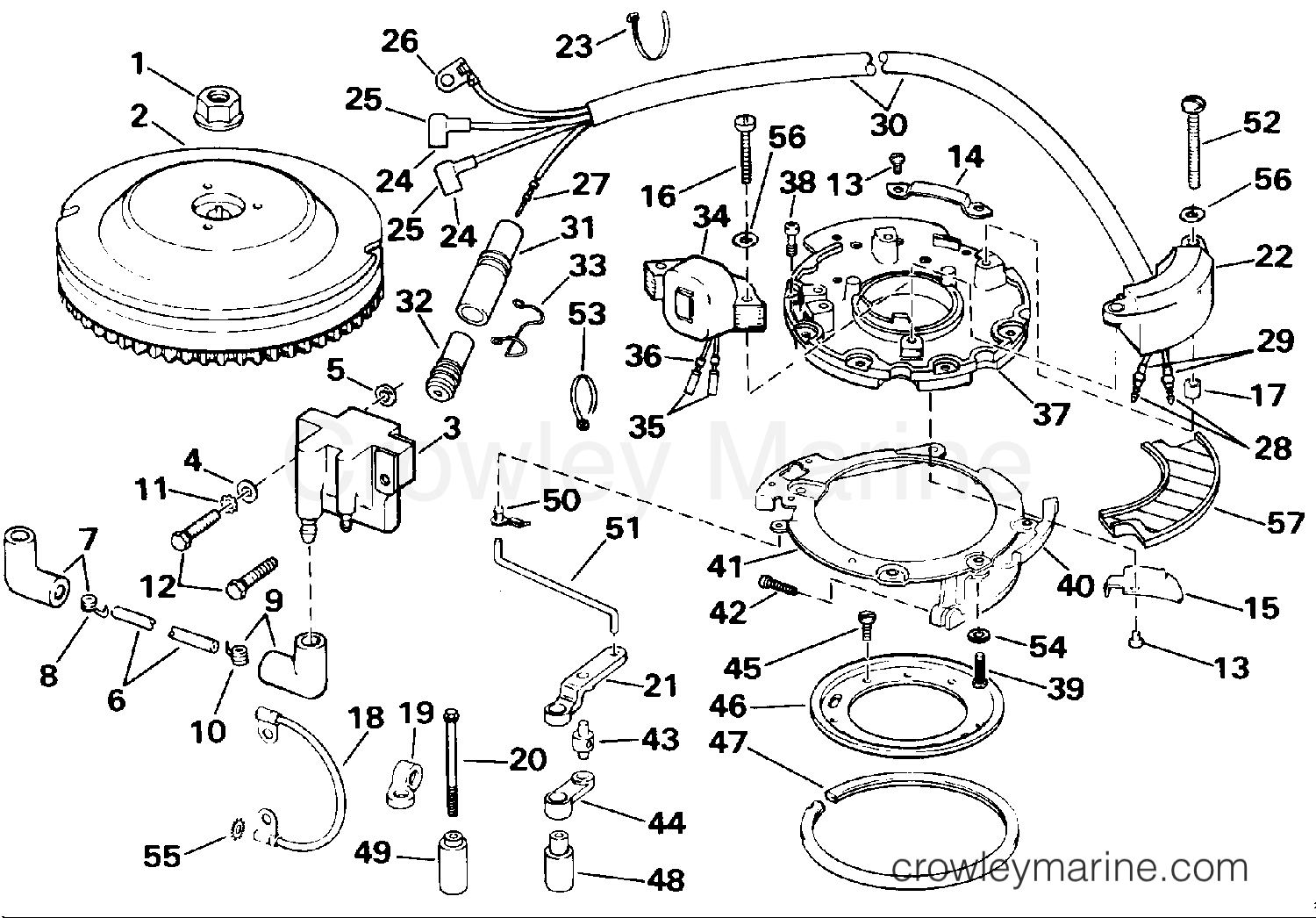 1992 Outboard 4 - E4RDHENM - IGNITION