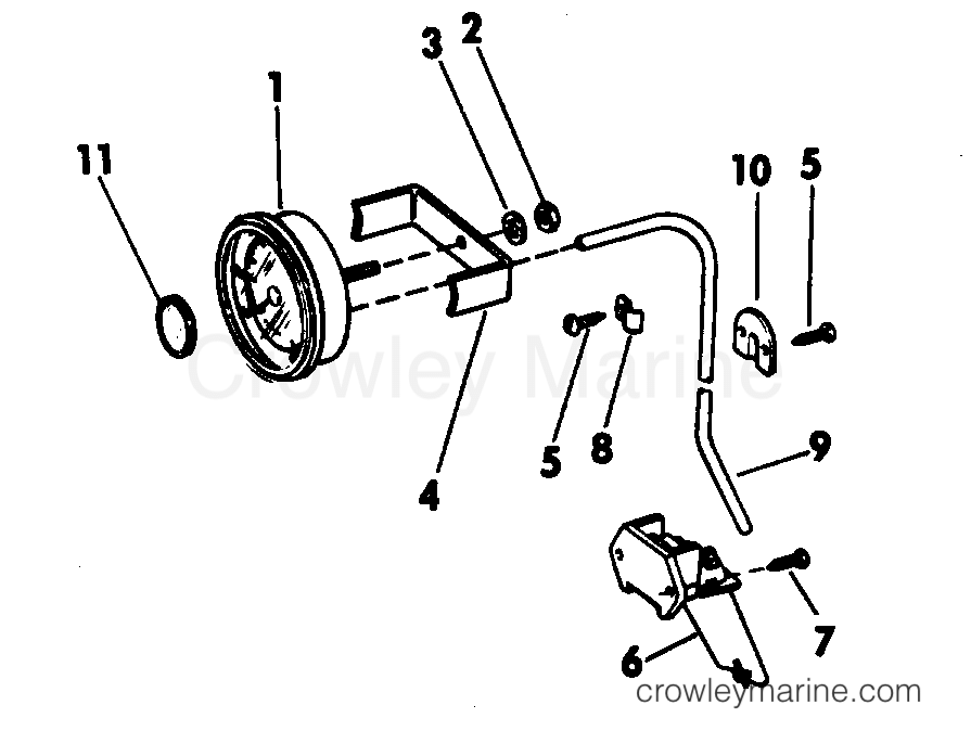 1983 Rigging Accessories - Instruments - SPEEDOMETER KIT - RING BEZEL
