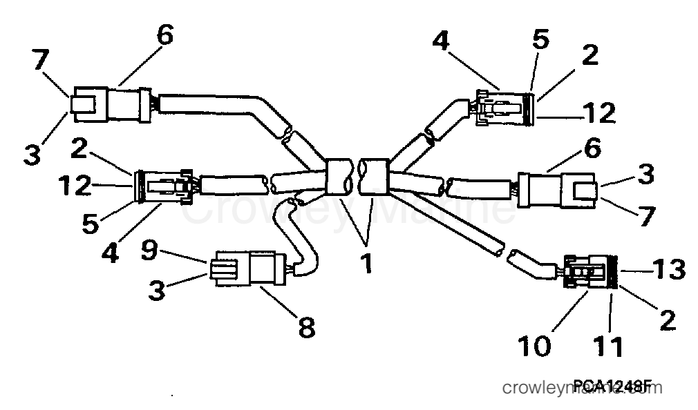 1997 Rigging Accessories - Electrical System - EXTENSION CABLE