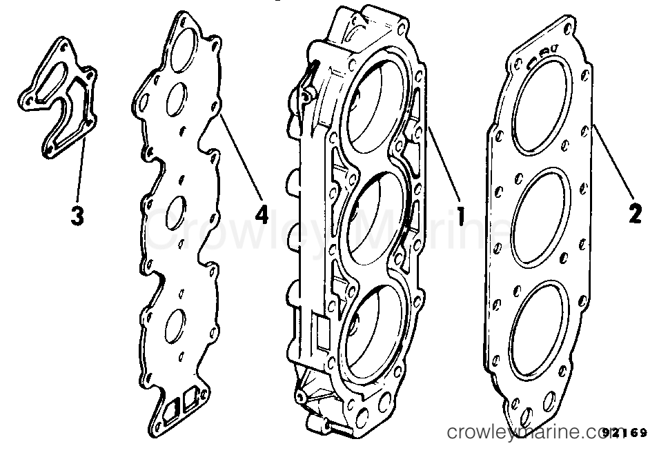 1982 Rigging Accessories - Miscellaneous - CYLINDER HEAD KIT - HIGH PERFORMANCE 75