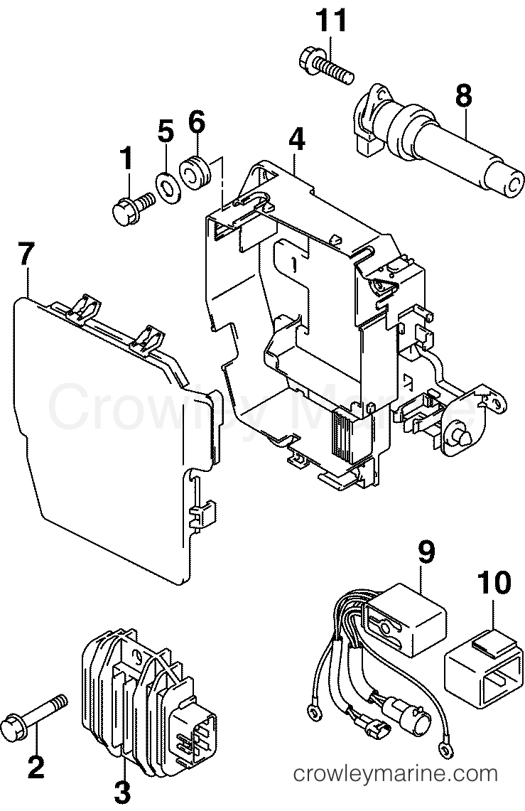 2005 Outboard 40 - J40PL4SOB - IGNITION COIL