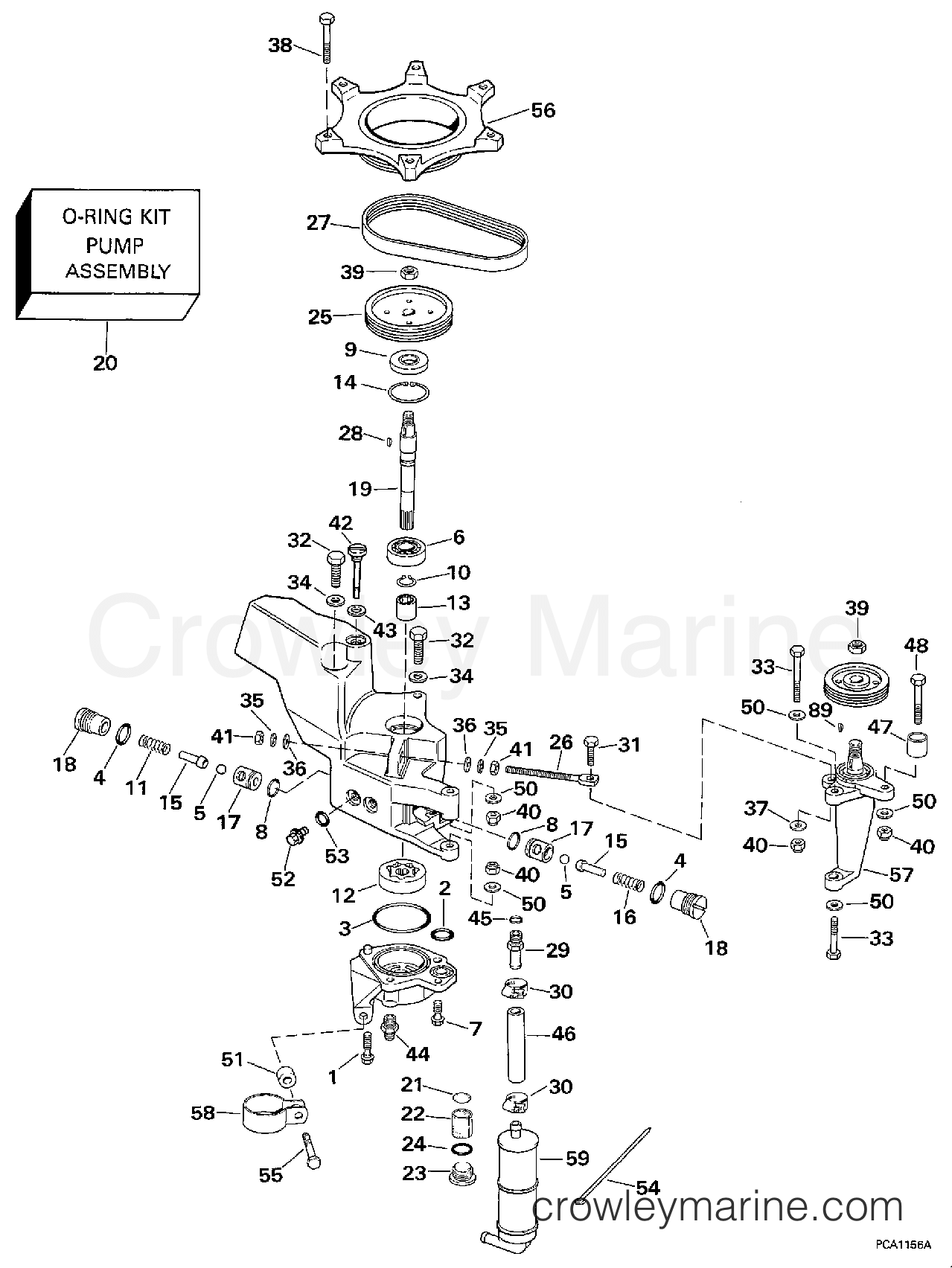 1997 Rigging Accessories - Steering - STEERING PUMP KIT