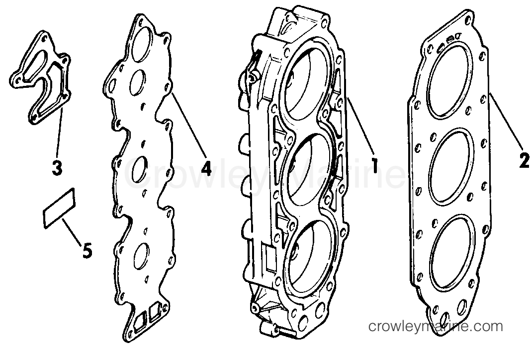 1988 Rigging Accessories - Miscellaneous - CYLINDER HEAD KIT - LOW COMPRESSION 75