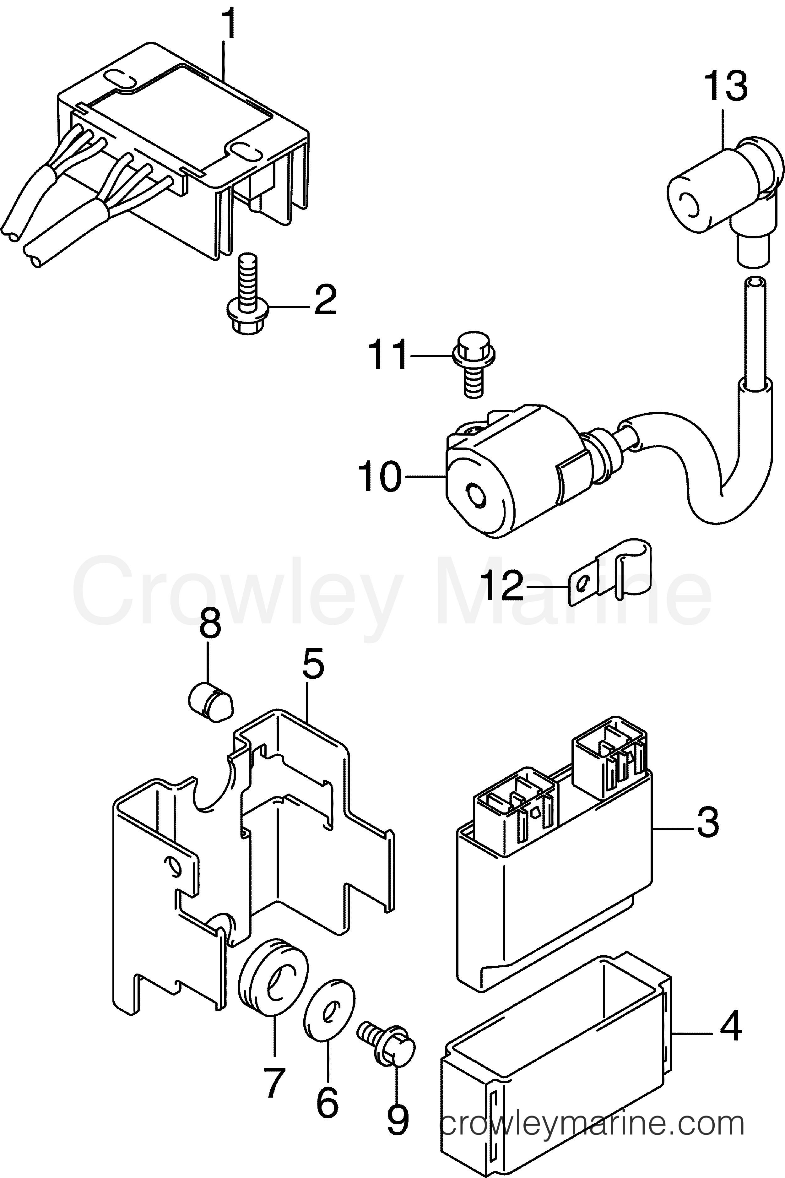 2006 Outboard 25 - J25TE4SDC - IGNITION MODULES