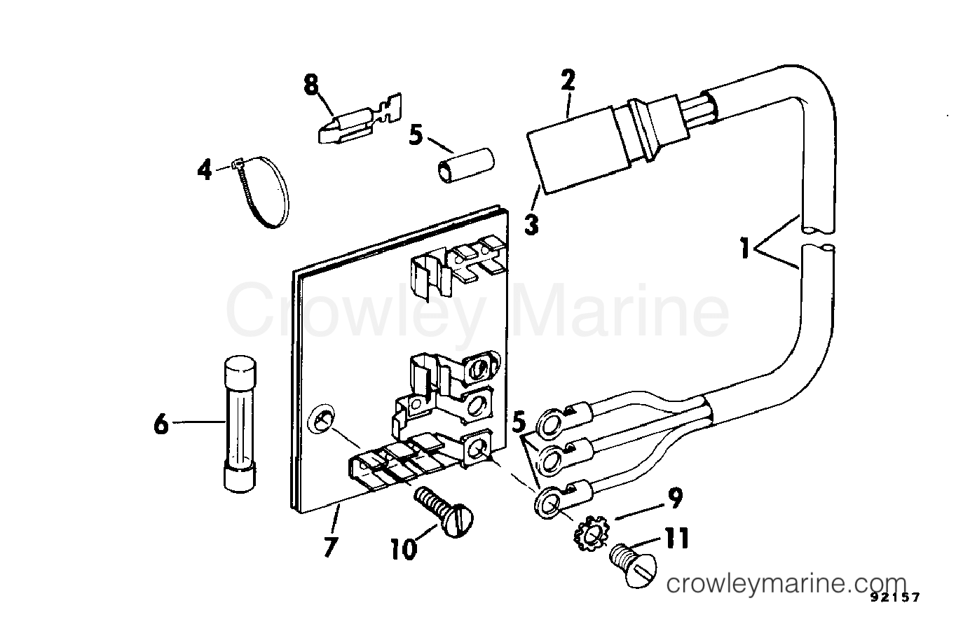 1980 Rigging Accessories - Electrical System - CONTROL BOX WIRING KIT