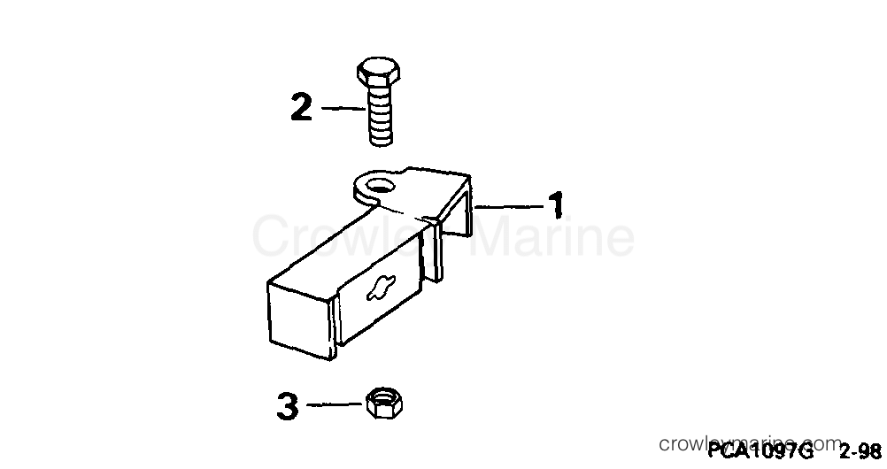 1995 Rigging Accessories - Steering - ADAPTER KIT -- STEERING -- 9.9, 15
