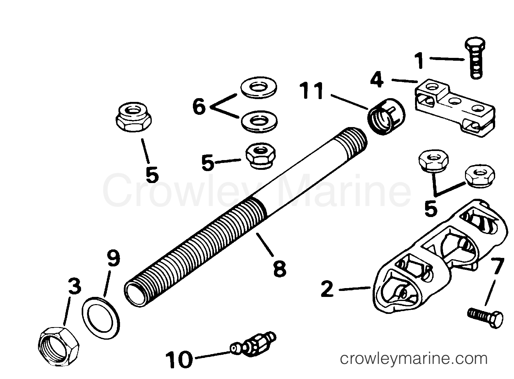 2000 Rigging Accessories - Steering - DUAL CABLE STEERING CONNECTOR KIT - PARALLEL ENTRY - FASTRAK™