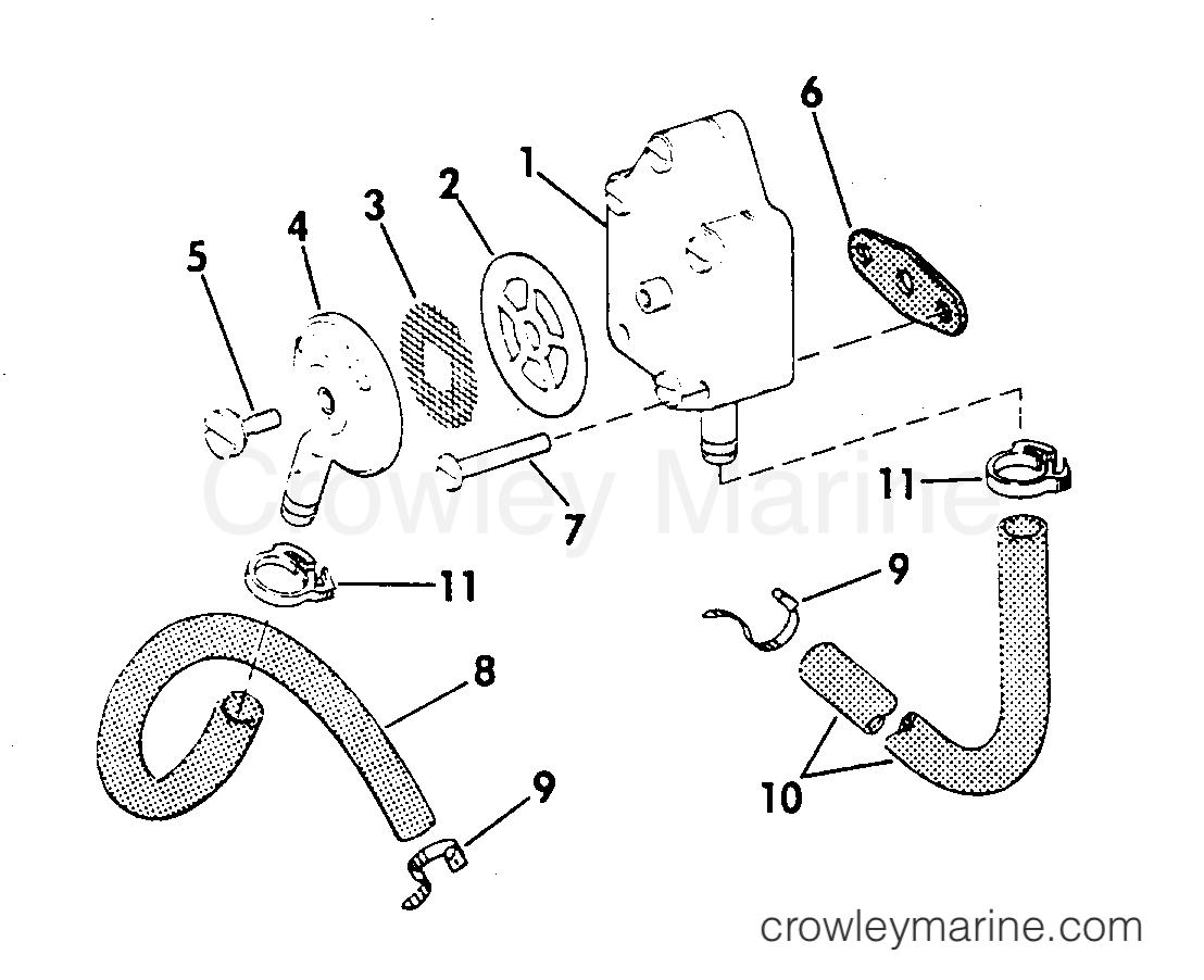 1977 Outboard 35 - 35E77C - FUEL PUMP