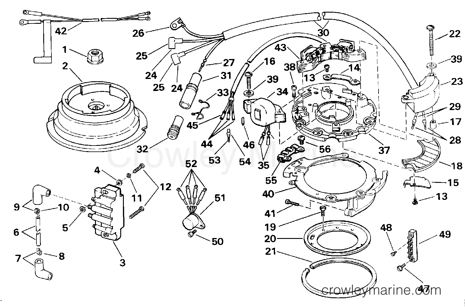 1991 Outboard 6 - J6SLEIA - IGNITION