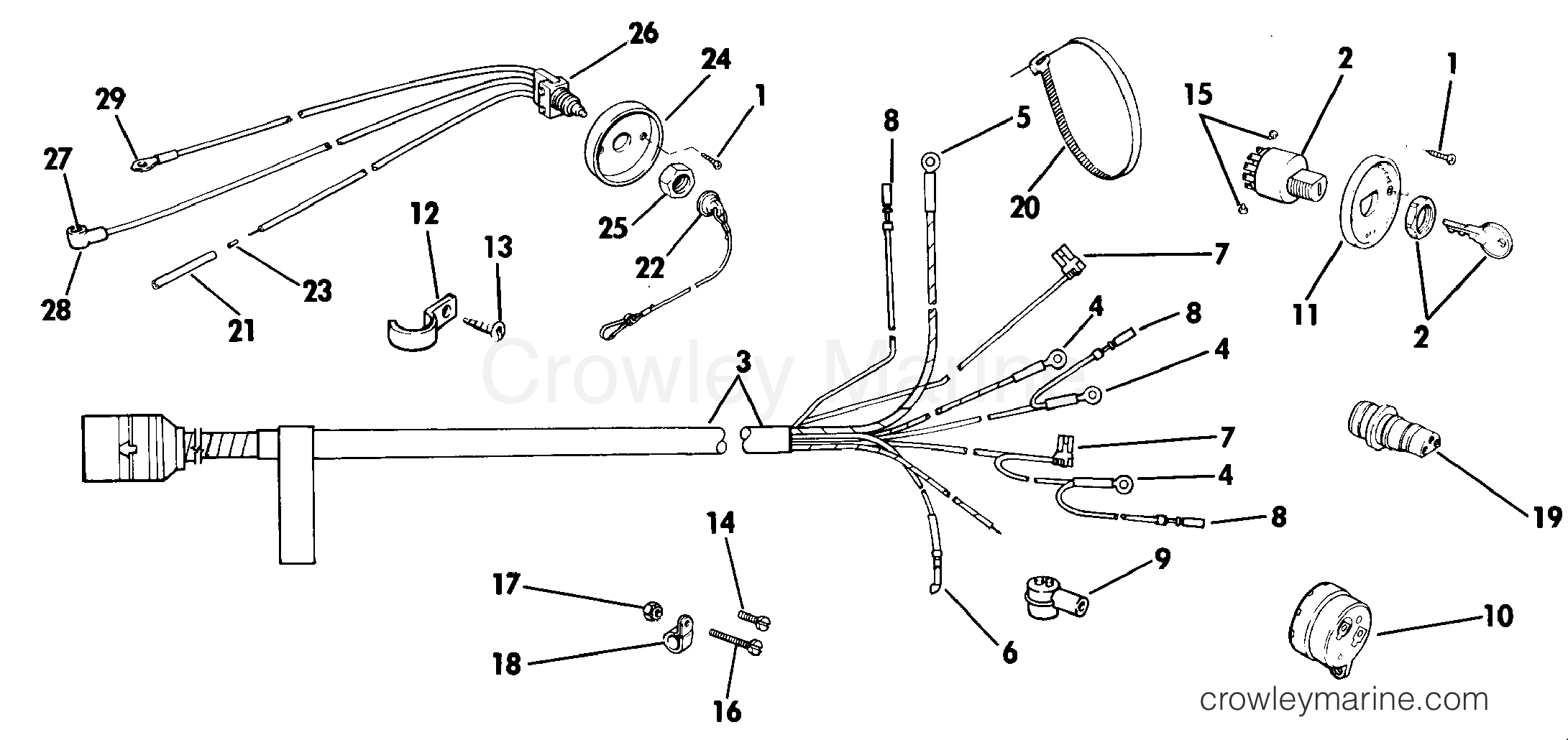 Wiring Diagram Johnson 88 Spl