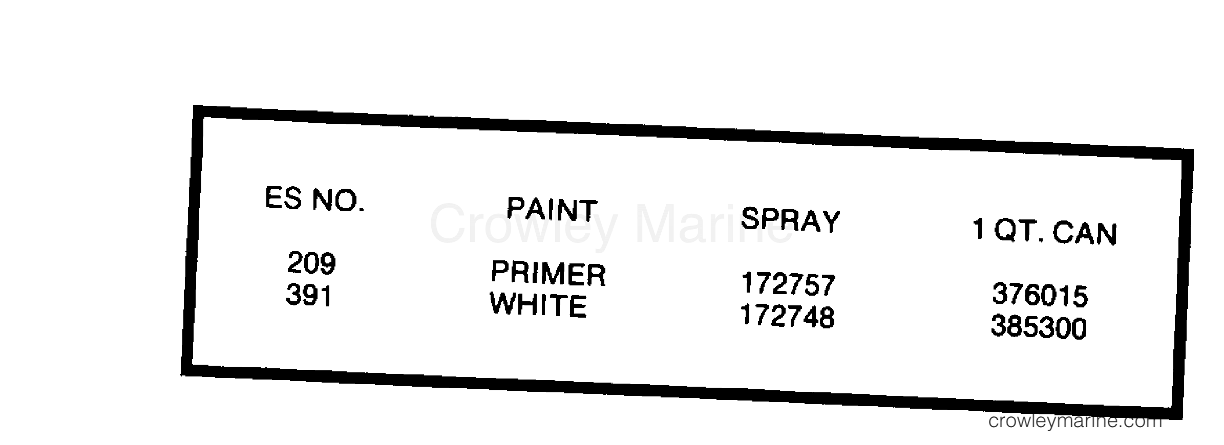 1979 Outboard 6 - 6RL79E - PAINT
