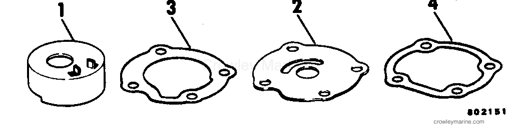 1982 Rigging Accessories - Miscellaneous - CHROME PUMP KITS 20,25 MODELS