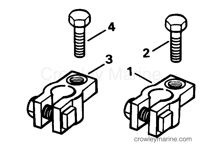 1995 Rigging Accessories - Miscellaneous - BATTERY TERMINAL KIT