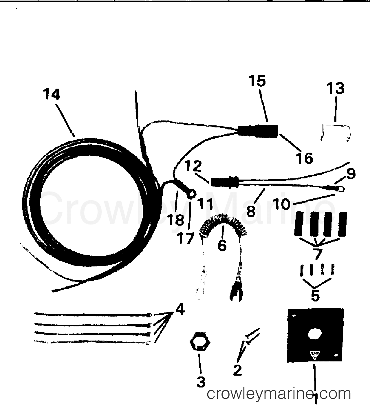 1994 Rigging Accessories - Electrical System - EMERGENCY IGNITION STOP SWITCH - DUAL ENGINE