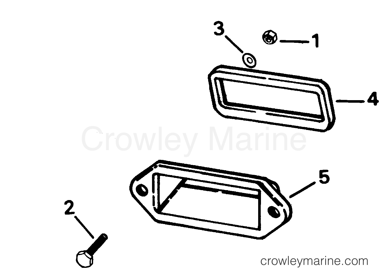 2000 Rigging Accessories - Miscellaneous - HANDLE KIT - 40 THRU 50