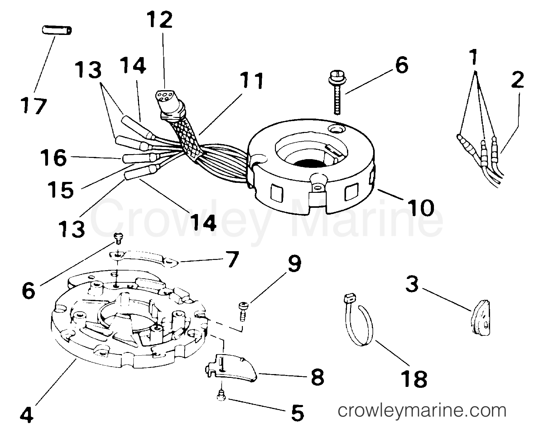 2000 Rigging Accessories - Electrical System - AC LIGHTING KIT - 9.9, 15 (2-STROKE)