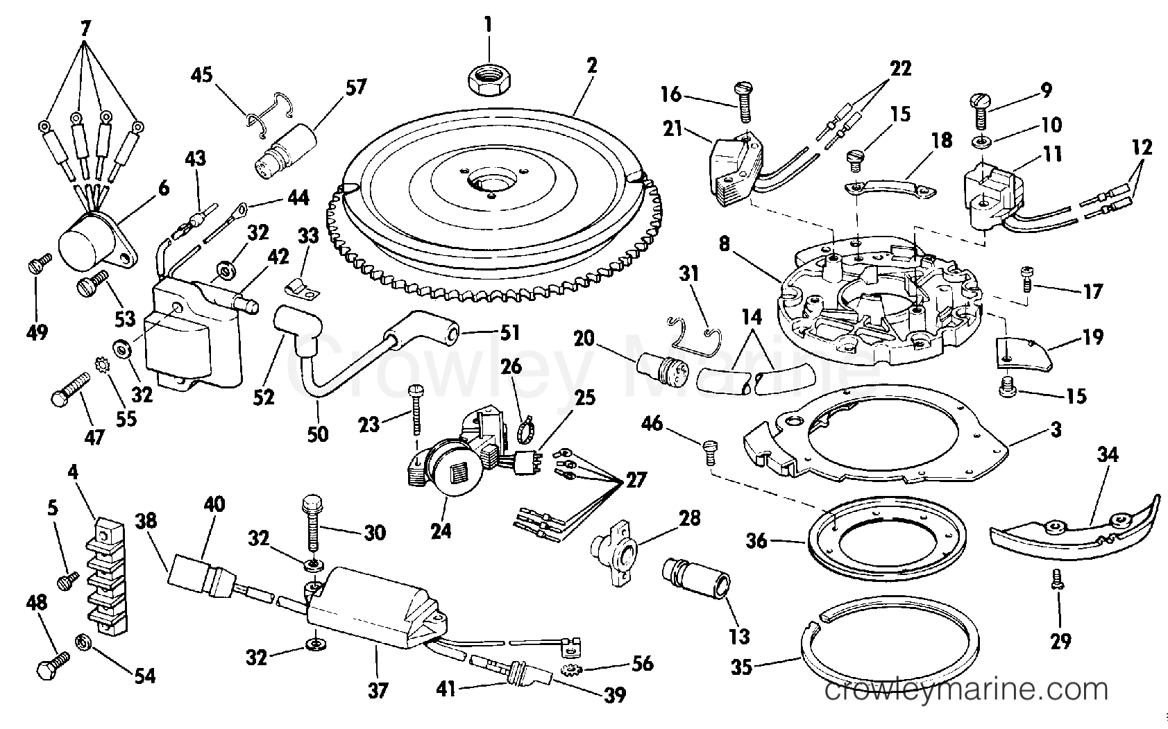 1984 Outboard 35 - E35ECRR - IGNITION