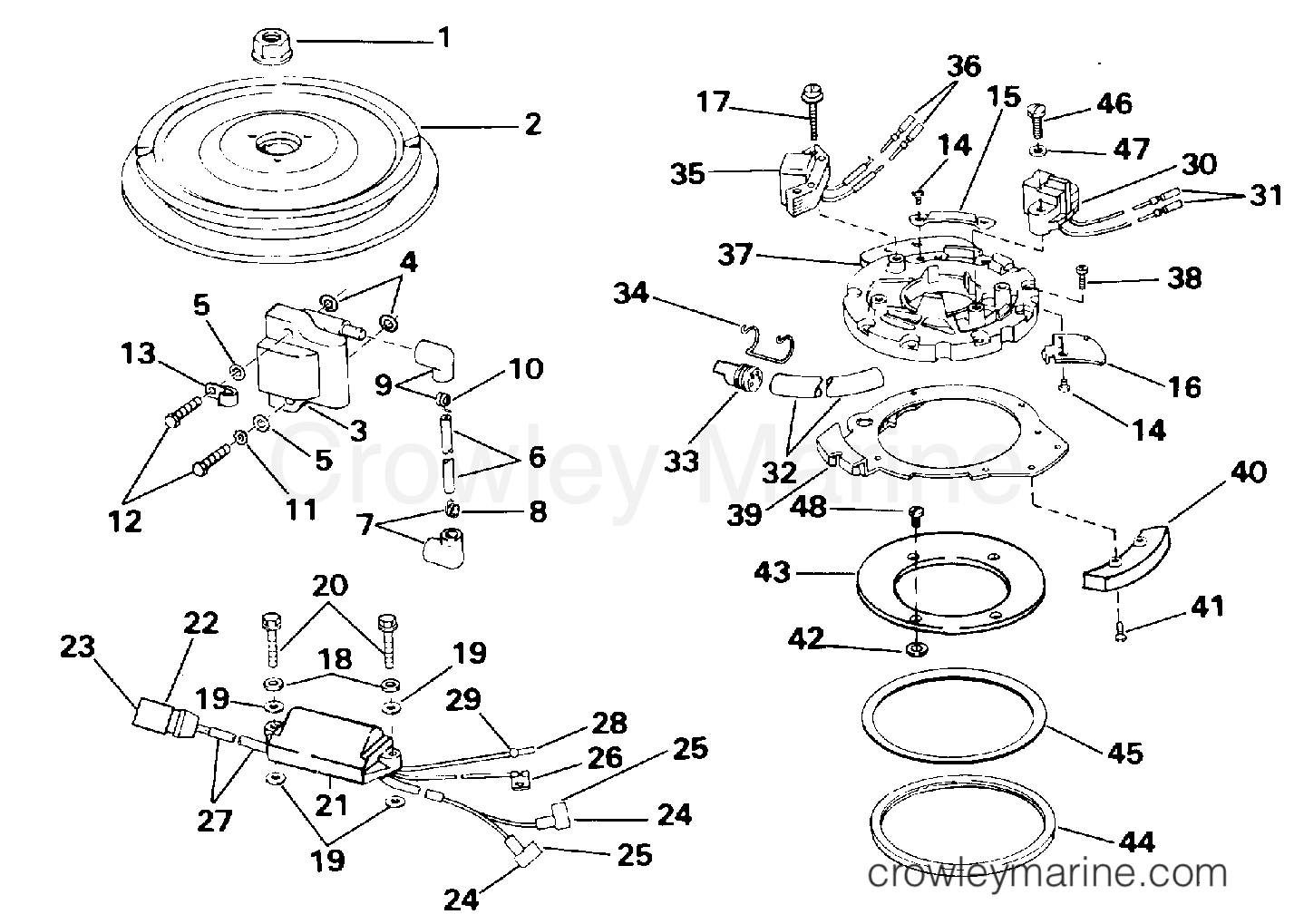1994 Outboard 30 - E30RERM - IGNITION