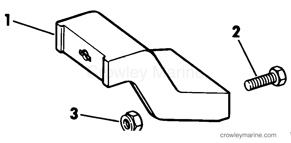 1984 Rigging Accessories - Steering - ADAPTER KIT 6 & 8