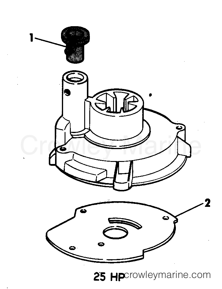 1978 Rigging Accessories - Miscellaneous - CHROME PUMP KITS 25 HP