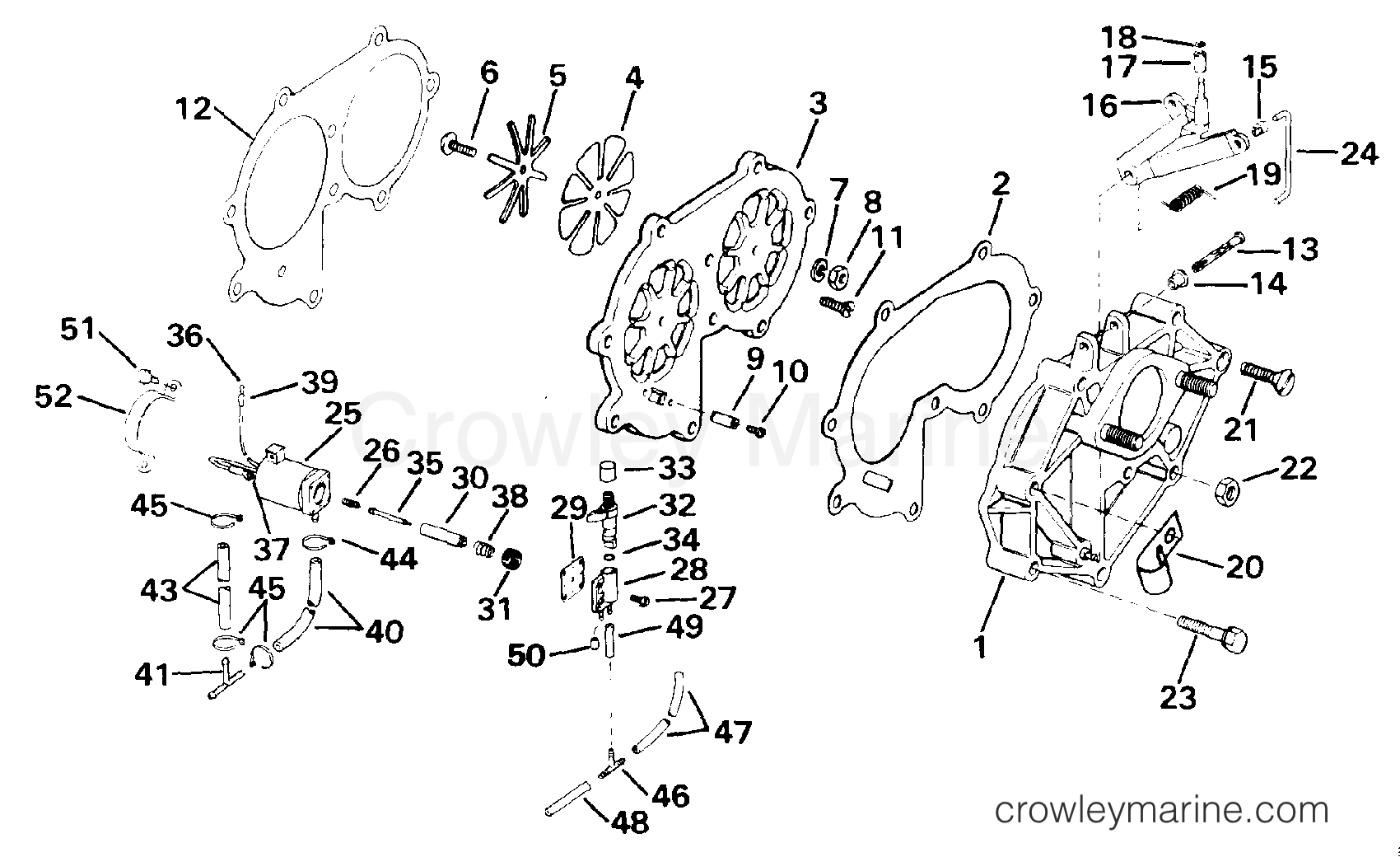 1992 Outboard 20 - J20EEND - INTAKE MANIFOLD